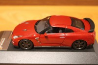 プレミアムX 1/43 日産 GT-R ブラックエディション 2014 メタリックレッド PRD517J|日産|ミニカー