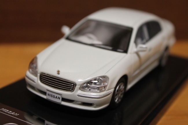 WIT'S 1/43 日産 シーマ 450XV (ホワイトパール) ミニカー] | [ミニカー] | [ぽんた商店昭和レトロ館]