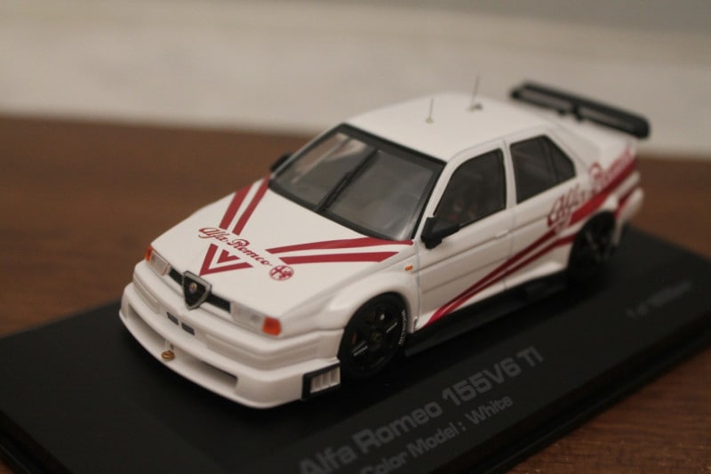 hpi1/43 ����ե����ᥪ 155 V6 TI �ץ졼�󥫥顼��ǥ� �ۥ磻�� 8042