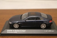 ミニチャンプス 1/43 BMW 6シリーズ クーペ2006(ダークブルーメタ) ミニカー] | [ミニカー] | [ぽんた商店昭和レトロ館]