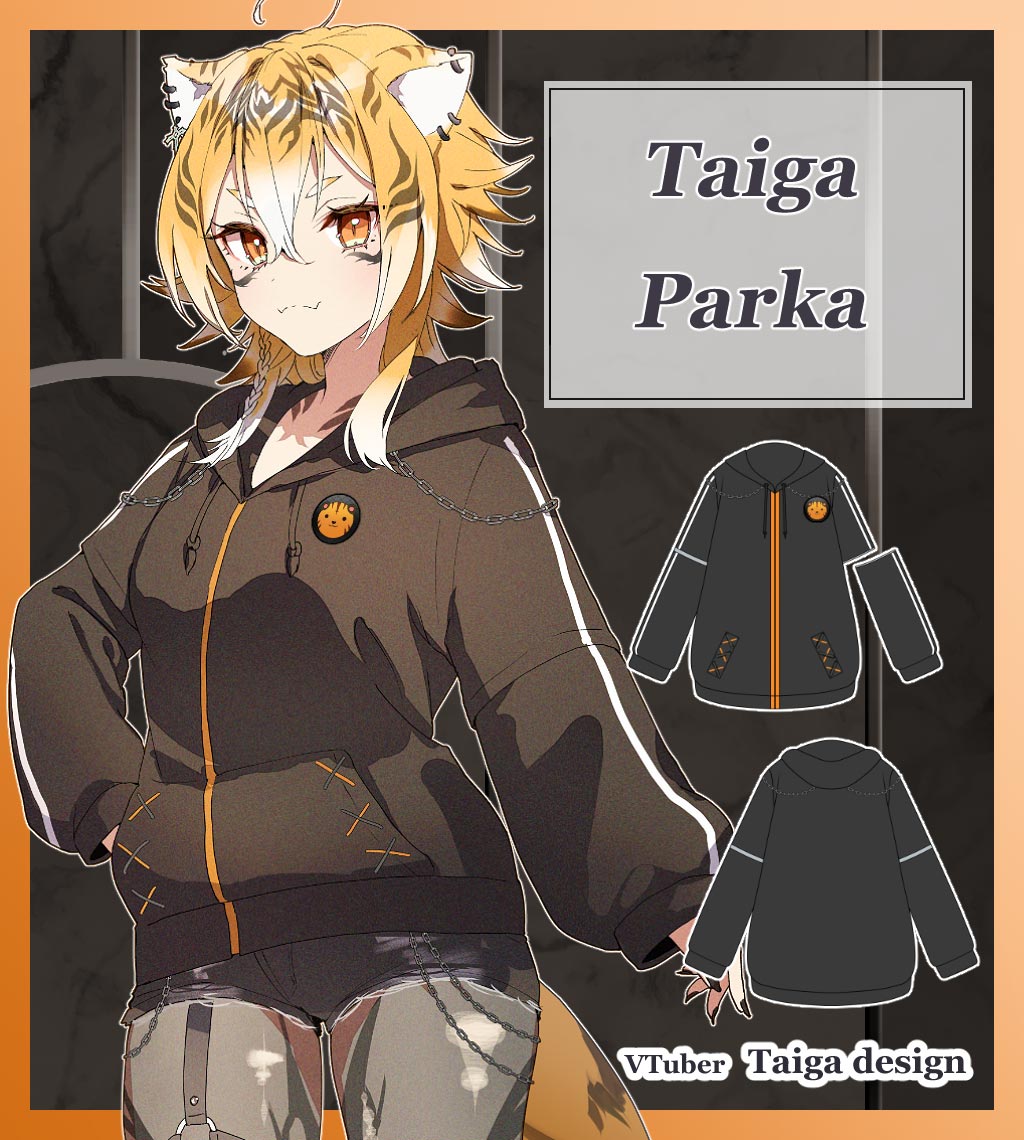 VTuberのTaiga様がデザイン『Taiga Parka』 | 全ての商品 | ぽっ