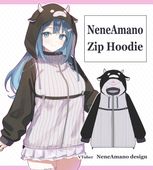 VTuber��Nene-Amano���ǥ������Nene-Amano ZipHoodie��