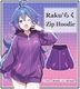 VTuberRakuͤǥRaku Zip Hoodie