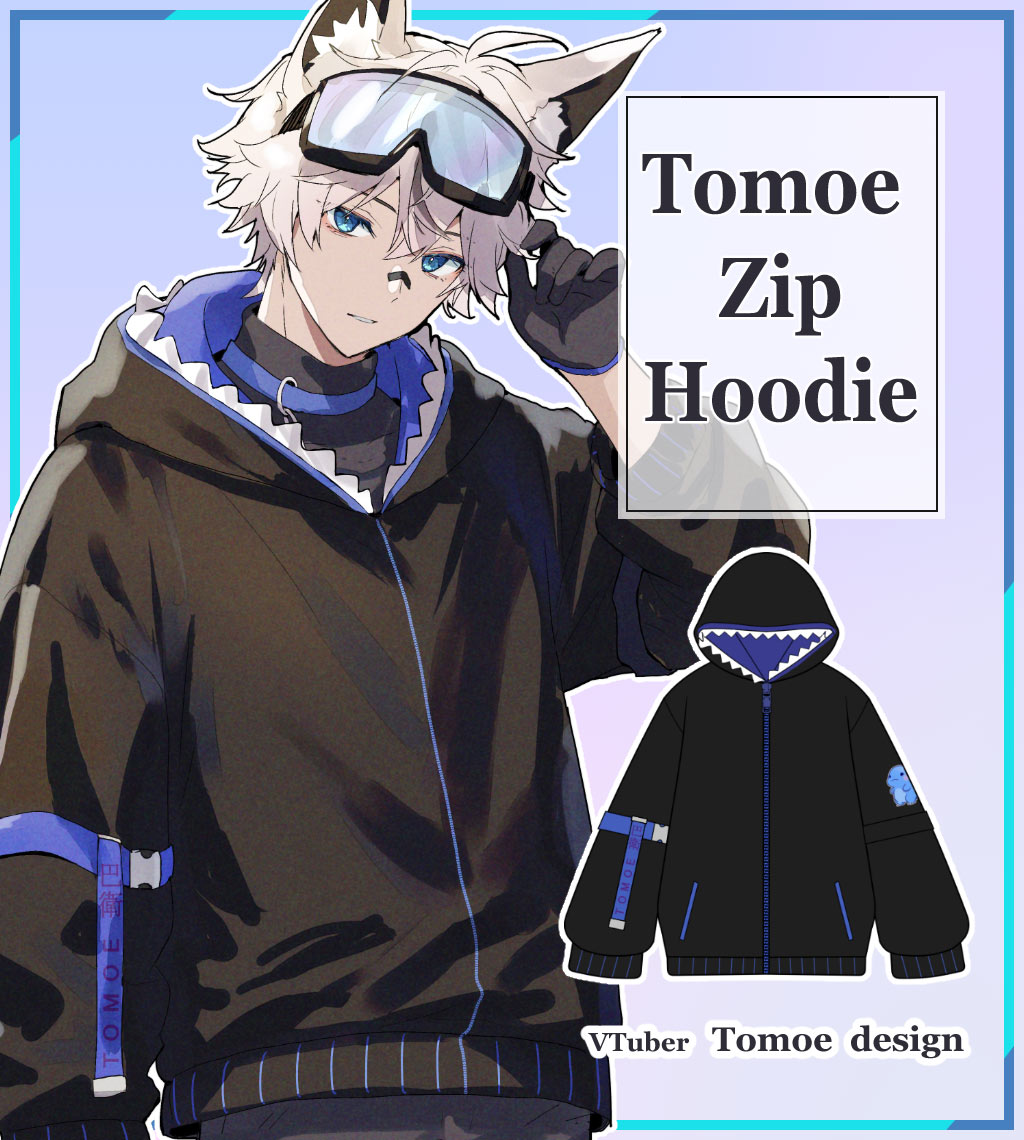 VTuberTomoeͤǥTomoe Zip Hoodie