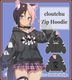 VTubercloutchuͤǥcloutchu Zip Hoodie