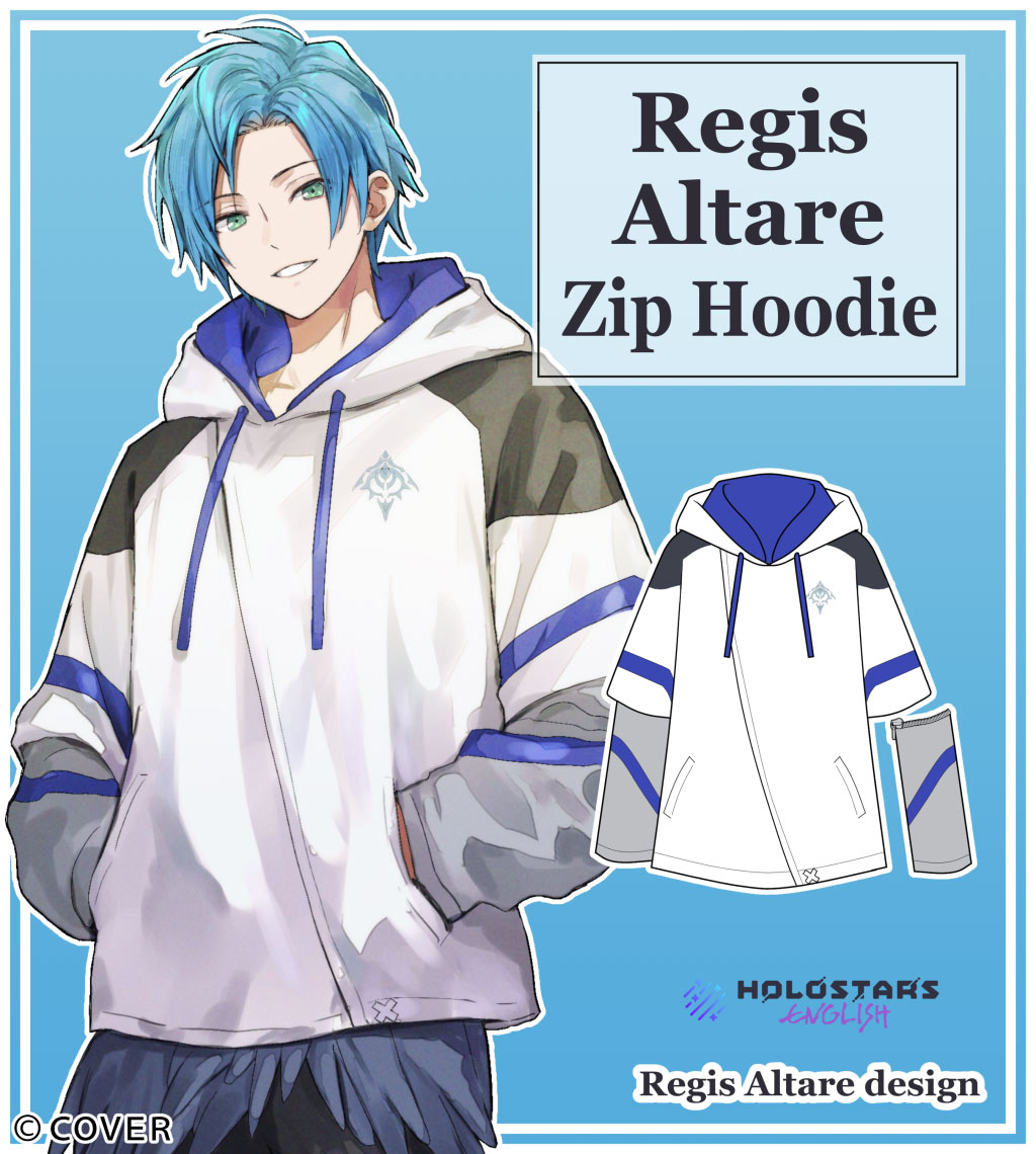 Designed by Regis Altare.RegisAltare ZipHoodie