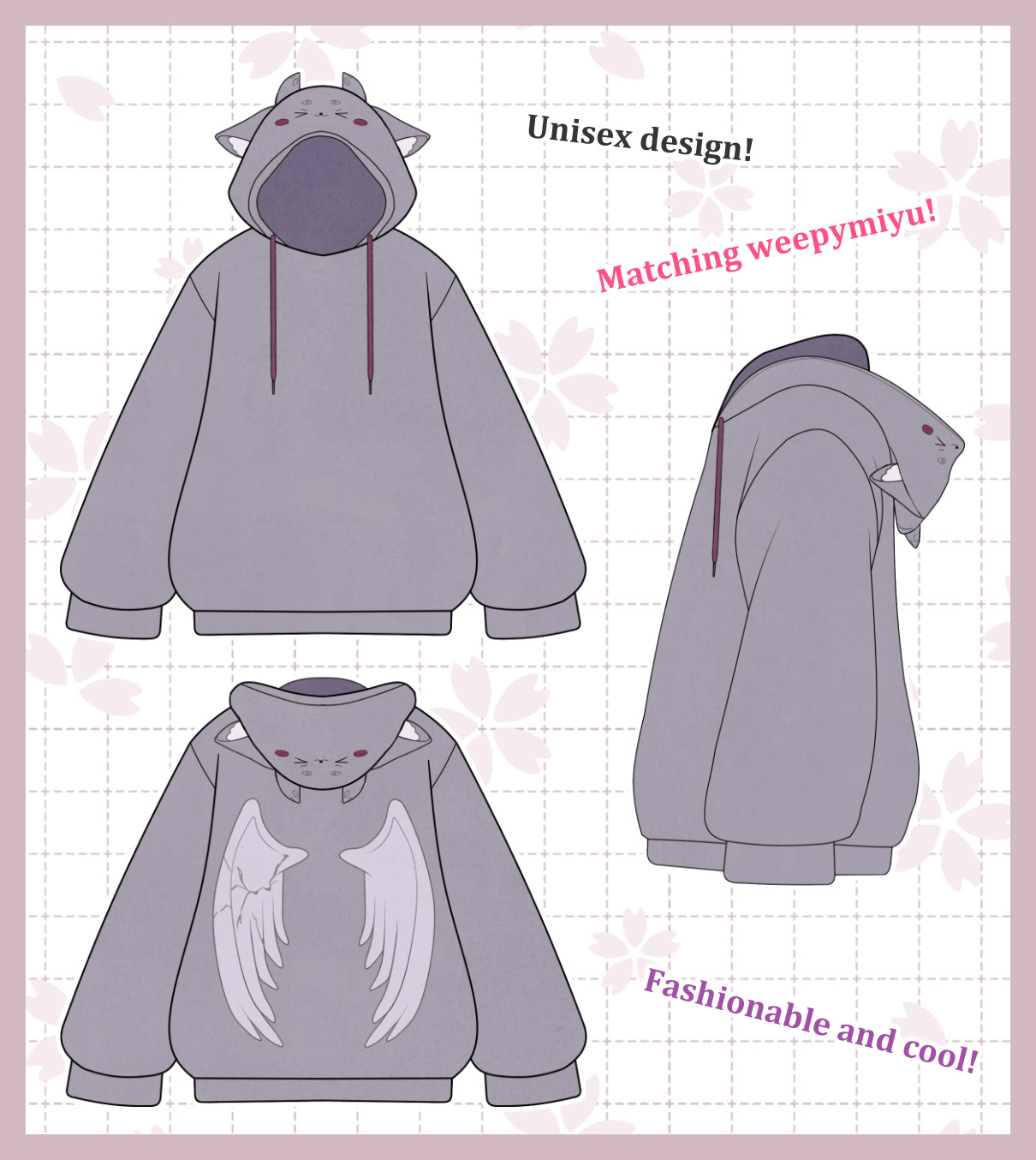 Designed by weepymiyu��weepymiyu Hoodie��