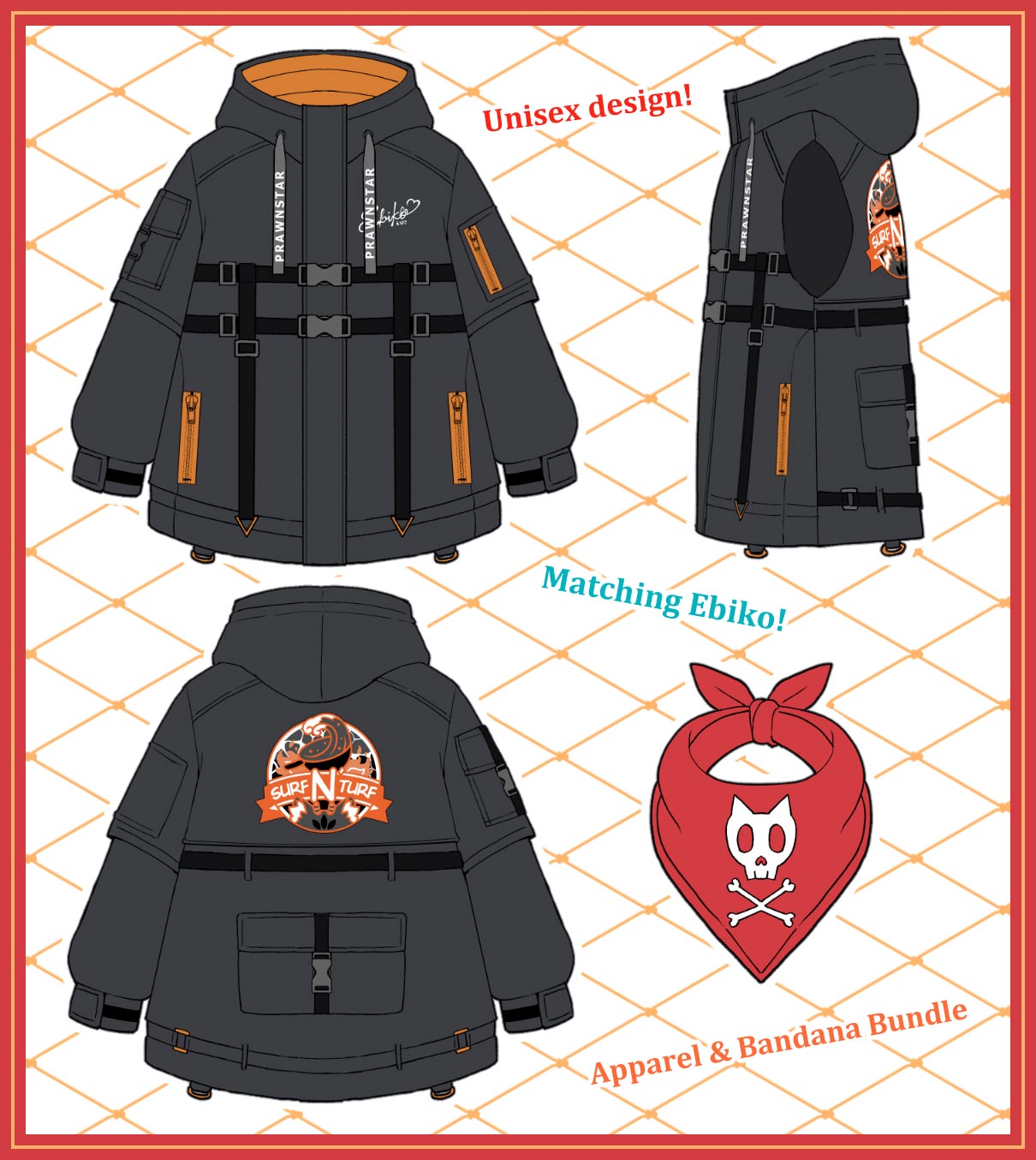 Designed by Ebiko��Ebiko Jacket��