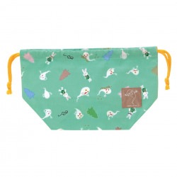 せなけいこ　ランチ袋Ｍ　（めがねうさぎ）