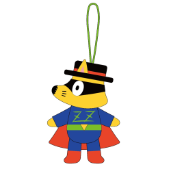 ヒポポの手作りゾロリマスコット