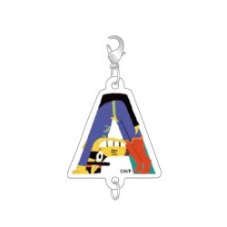 つながるアルファベットアクリルチャーム　Ａ（ゾロリ）