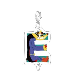 つながるアルファベットアクリルチャーム　Ｅ（ゾロリ）