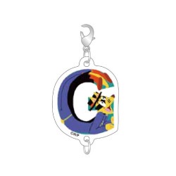 つながるアルファベットアクリルチャーム　Ｇ（ゾロリ）