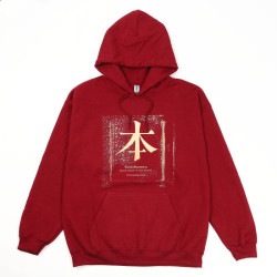 その本は　パーカー　本　赤　Ｌ