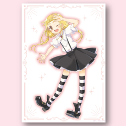 らくだい魔女　アートポスター　Ａ　フウカ