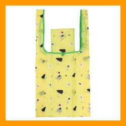 めがねうさぎ・エコバッグ　きいろ・大