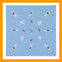 めがねうさぎマルチクリーナークロス（あお）