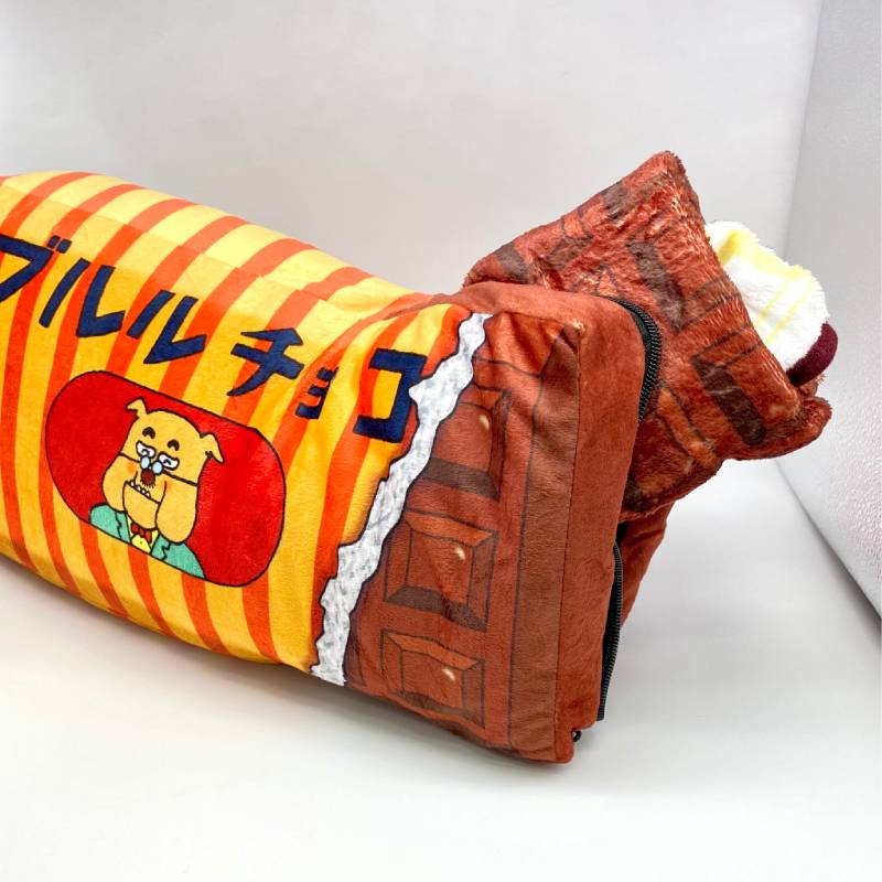 ゾロリのブルルチョコクッション＆ブランケットkodo-mall(こどもーる