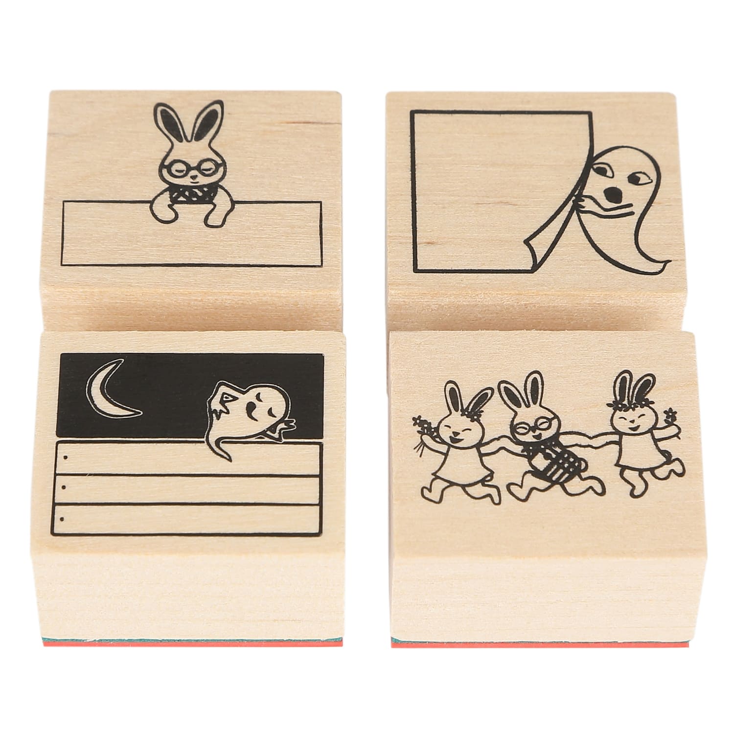 めがねうさぎ 万能はんこセット～日記編～kodo-mall(こどもーる