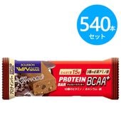 ブルボン プロテインバー BCAA+チョコレートクッキー 540本（108本×5ケース）