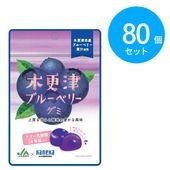 カネカ食品 木更津ブルーベリーグミ ラブレ乳酸菌入り 80個セット