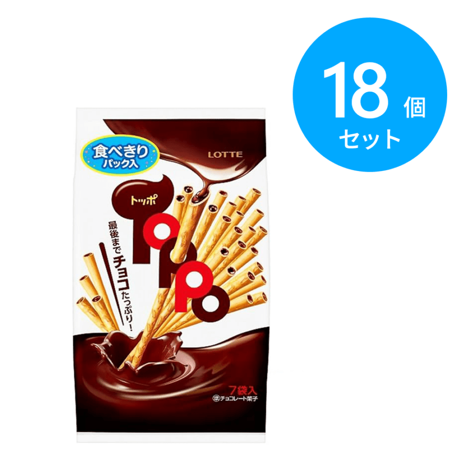 ロッテ トッポ 袋 １８個