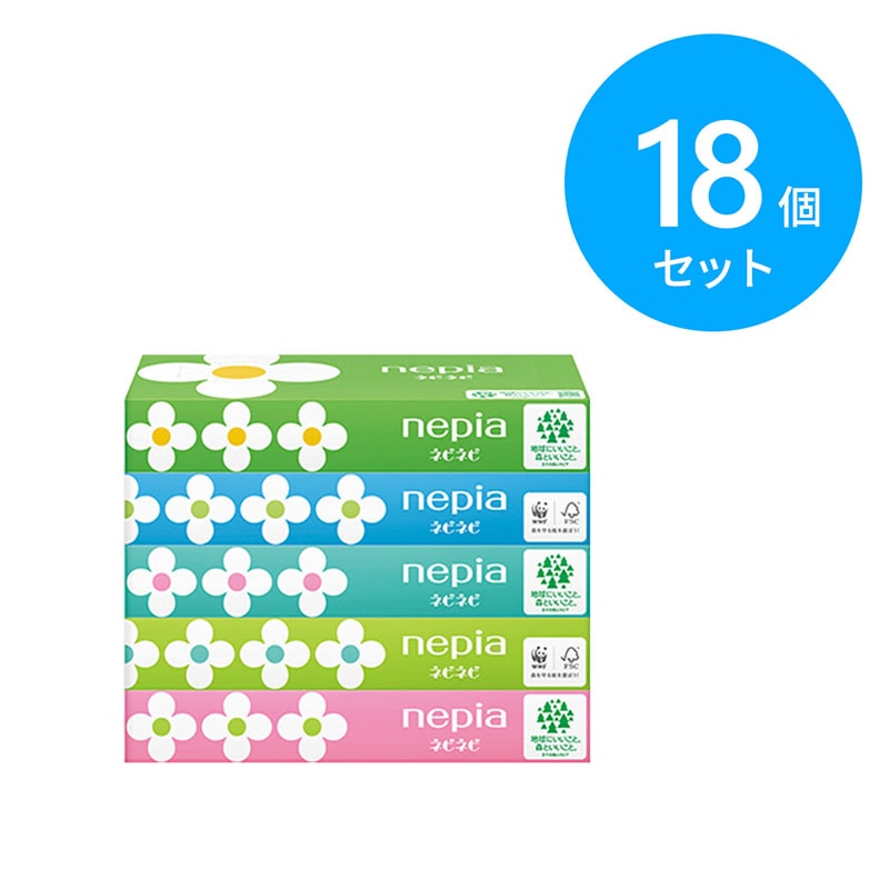 ネピア ネピネピティッシュ ５箱×18 計90箱 (1箱150組入）