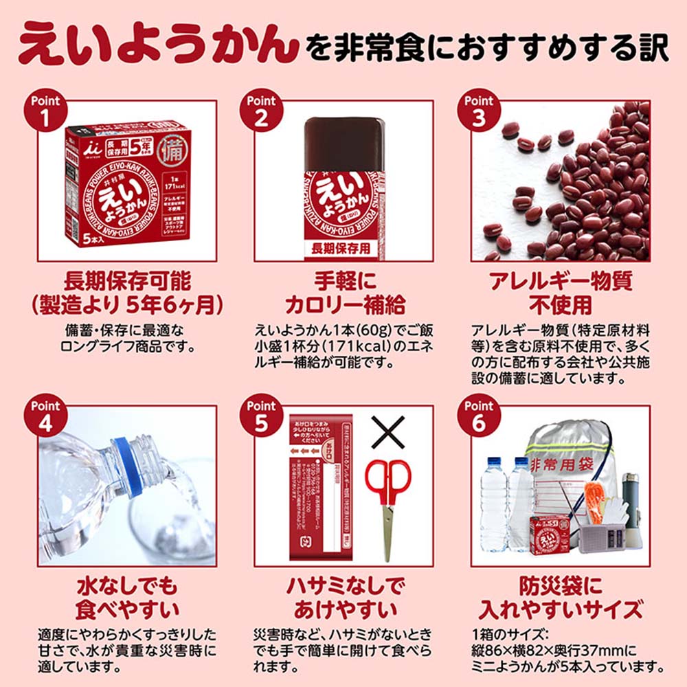 井村屋 えいようかん 5本×20箱