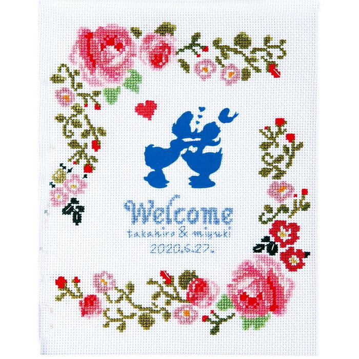 オリムパス クロスステッチ ウェディング 刺繍キット ドナルド