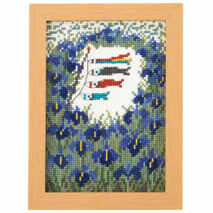 【★超目玉】 オリムパス クロスステッチ刺しゅうキット12ヶ月の小さな花 絵画