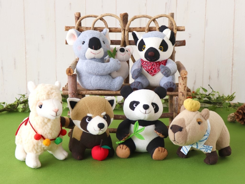 ハンドメイド 作家 ぬいぐるみ テディベア トイプードル レッサーパンダ ハンドメイド 作家 ぬいぐるみ テディベア トイプードル