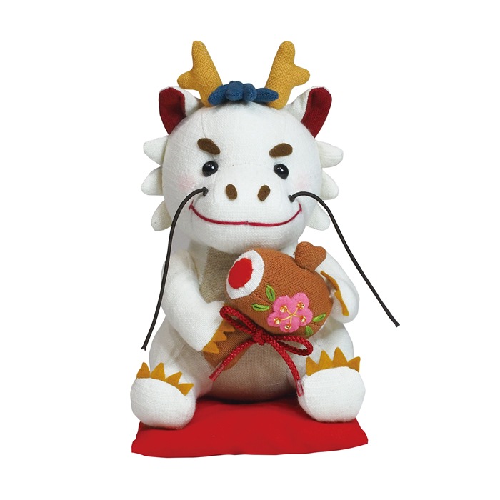 新品未開封】ハローキティ 干支マスコット 辰 土台込み ぬいぐるみ 8個