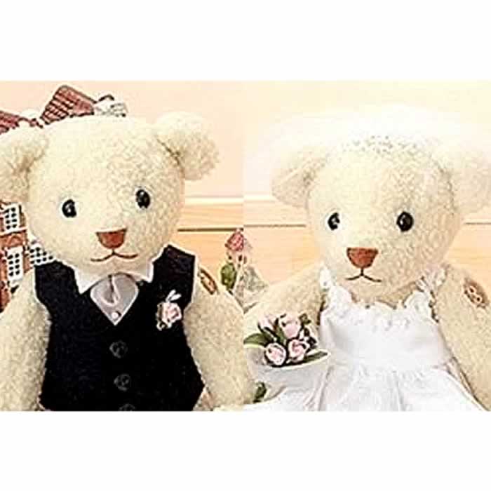 ハマナカ 送料無料 ウェルカムベア キット（ウェディングベア