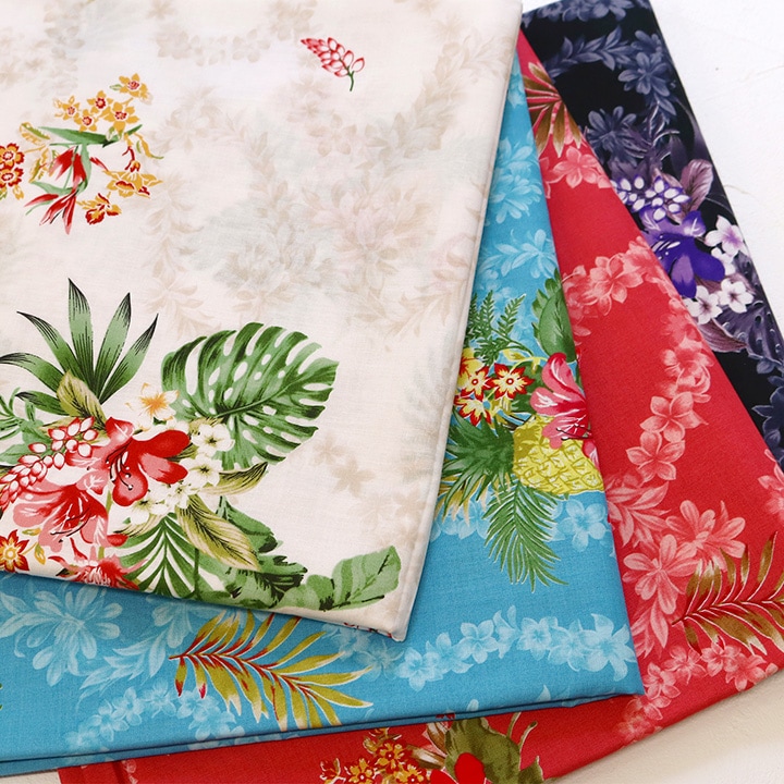 キャシーマム ハワイアンキルト キット 波とイルカ キャシー中島