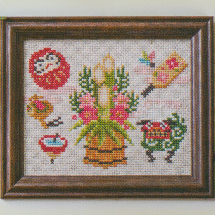 ルシアン様 ルシアン(コスモ)クロスステッチ 刺繍キット(刺しゅうキット