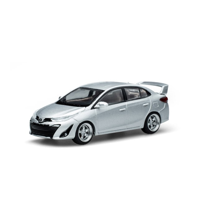 1/64 TOYOTA GR VIOS SILVER トヨタ GRヴィオス シルバー