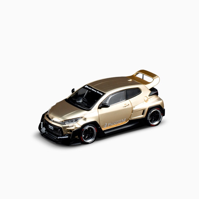 1/64　Pandem GR Yaris - Satin Gold トヨタ GRヤリス サテンゴールド