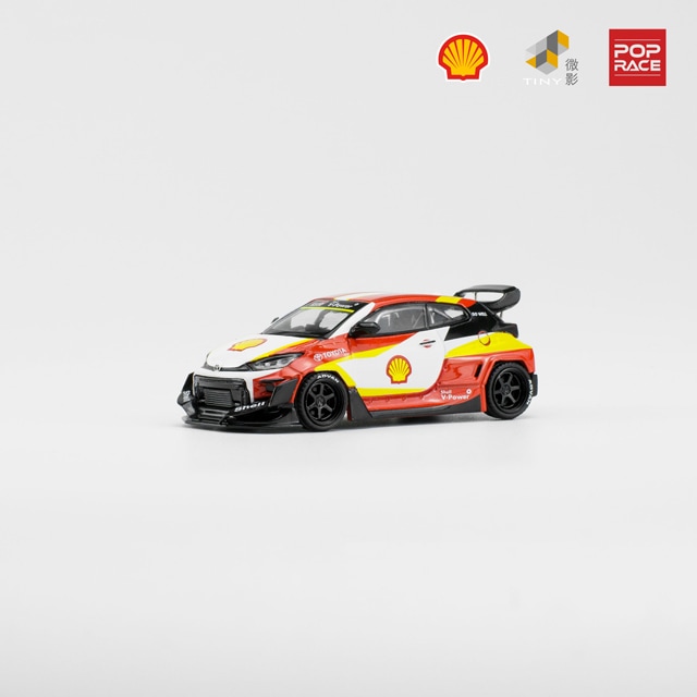 1/64 SHELL TOYOTA PANDEM GR YARIS トヨタ GRヤリス シェル