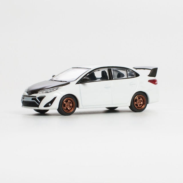 1/64 Toyota GR Vios - White トヨタ GRヴィオス ホワイト
