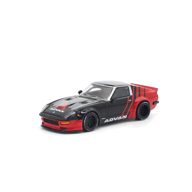1/64 SKYLINE GT-R V8 DRIFT (HAKOSUKA) - RED BLACK