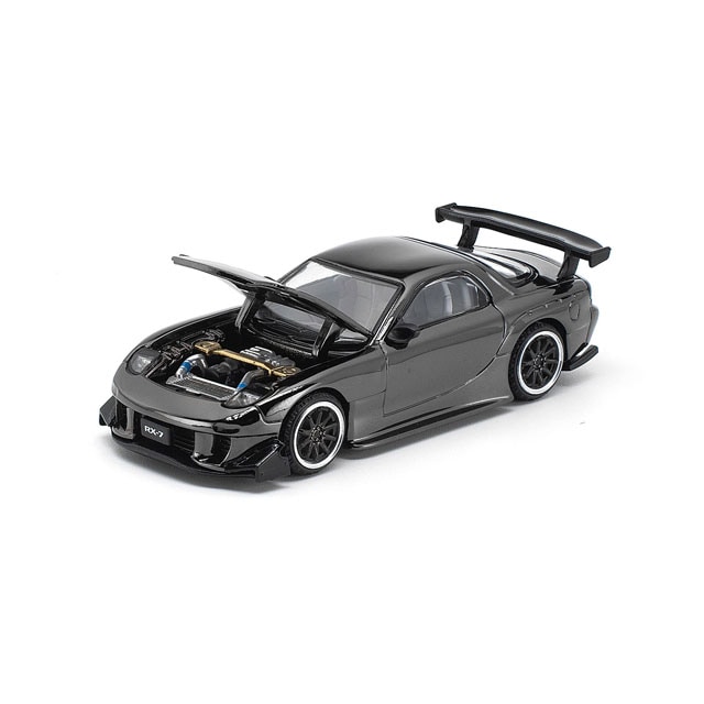 1/64 MAZDA RX-7 RE-AMEMIYA DARK CHROME マツダ RX-7 RE雨宮 ダーク