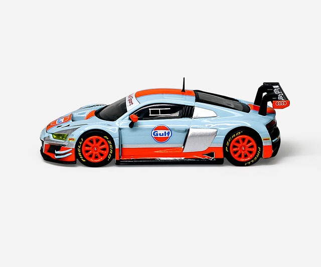 1/64 Audi R8 LMS Gulf Livery アウディ R8 LMS ガルフ リバリー | 1
