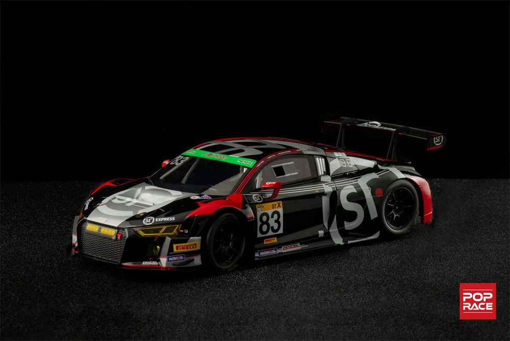 1/64 Audi R8 LMS 2019 Fuji Super Tec 24 Hours X Works Racing #83