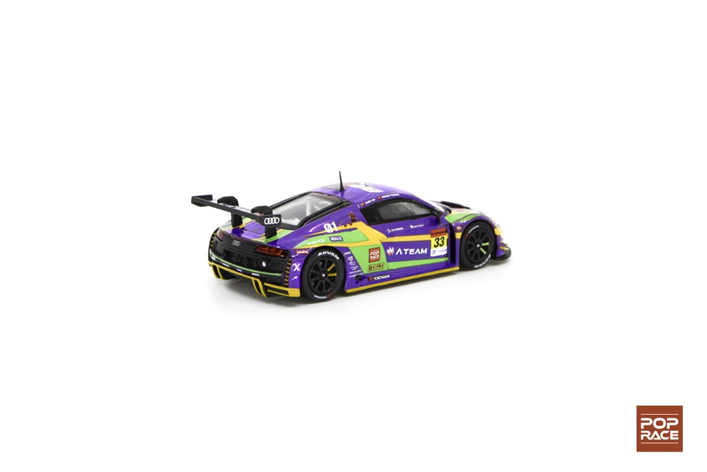 1/64 Evangelion Racing Test Unit-01 X works Audi R8Super GT 2020 #33  RT 浡 X Works R8