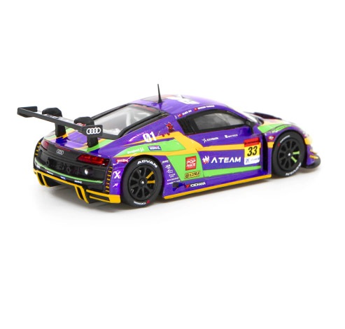 1/64 Evangelion Racing Test Unit-01 X works Audi R8 Super GT