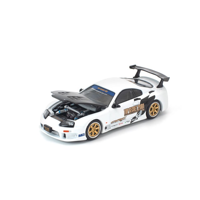 1/64 TOP SECRET GT300 SUPRA WHITE トップシークレット GT300