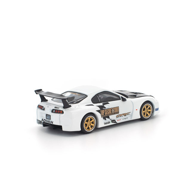 1/64 TOP SECRET GT300 SUPRA WHITE トップシークレット GT300