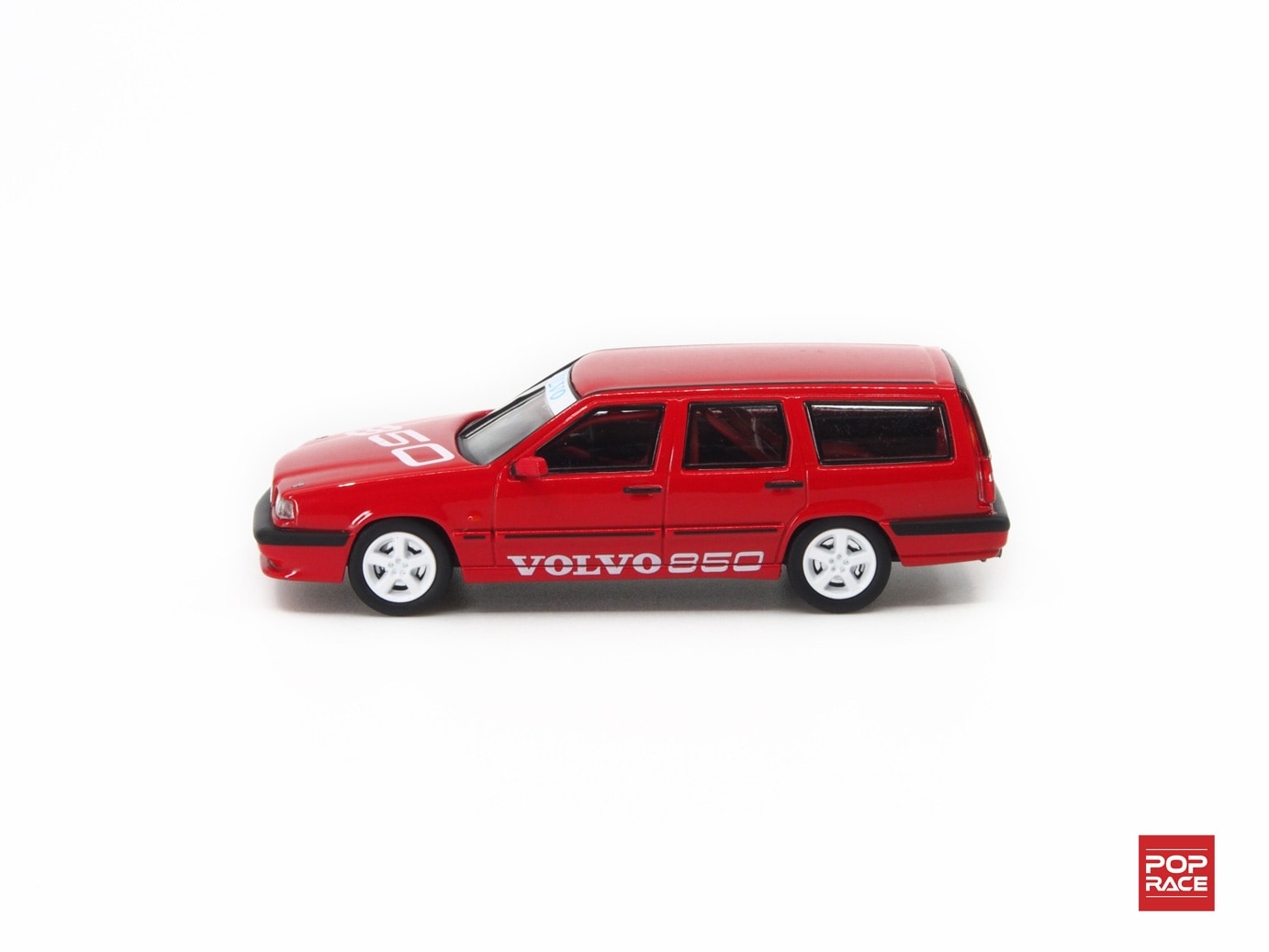 レトロ☆北欧☆VOLVOボルボ　トラクター　プリント額装 1996 Volvo 850R EstateLimited Model (700 units in Japan