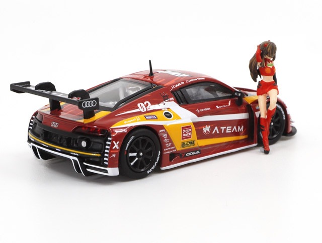 1/64 Audi R8 LMS エヴァ RT 正規実用型 2号機 X Works 式波・アスカ