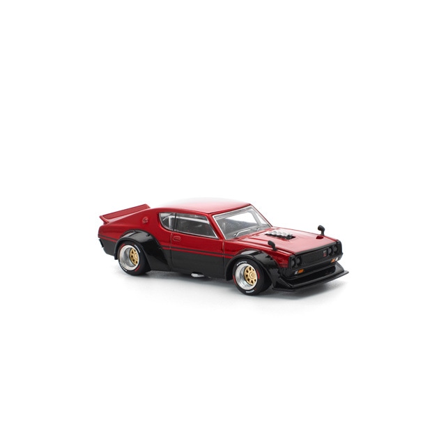 1/64 KPGC110 KENMERI - RED/BLACK 1/64 KPGC110 ケンメリ